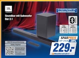 Soundbar mit Subwoofer Bar 2.1 Angebote von JBL bei expert Oldenburg für 229,00 €