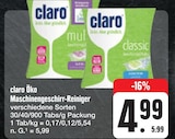 Öko Maschinengeschirr-Reiniger Angebote von claro bei E center Jena für 4,99 €