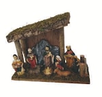 Crèche 9 santons dans le catalogue Super U