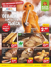 Brötchen im Netto Marken-Discount Prospekt "Aktuelle Angebote" mit 54 Seiten (Krefeld)