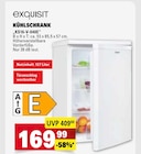 Kühlschrank KS16-V-040E Angebote von Exquisit bei Marktkauf Reutlingen für 169,99 €