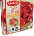 Tarte surgelée aux fraises - CHABRIOR dans le catalogue Intermarché