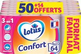 Papier Hygiénique Confort Rose X50 - LOTUS à 16,54 € dans le catalogue Intermarché Express