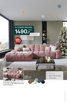 Ecksofa im Kabs Prospekt "Die große Weihnachtsspenden-Aktion" mit 46 Seiten (Essen)