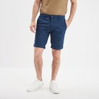 Bermuda chino droit Creeks bleu marine homme - CREEKS en promo chez La Halle Bermuda chino droit Creeks bleu marine homme - CREEKS dans le catalogue La Halle