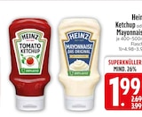 Ketchup oder Mayonnaise von Heinz im aktuellen EDEKA Prospekt