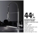 Mitigeur Évier Haut Douchette Chrome en promo chez E.Leclerc Créteil à 44,90 €