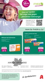 mea - meine apotheke Apotheken Prospekt der aktuellen Woche mit 4 Seiten, gültig von 01.07.2026 bis 31.07.2026, in Schöneck und Umgebung Aktueller mea - meine apotheke Apotheken Prospekt in Schöneck und Umgebung, "Unsere Juli-Angebote" mit 4 Seiten, 01.07.2026 - 31.07.2026