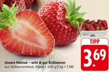 echt & gut Erdbeeren im Angebot bei E center in Offenburg echt & gut Erdbeeren Angebote von Unsere Heimat bei E center Offenburg für 3,69 €