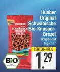Original Schwäbische Bio-Knusper-Brezel im EDEKA Prospekt Original Schwäbische Bio-Knusper-Brezel von Huober im aktuellen EDEKA Prospekt für 1,29 €