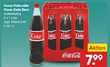 Aktuelles Coca-Cola oder Coca-Cola Zero Angebot bei Netto Marken-Discount in Siegen (Universitätsstadt) ab 7,99 €