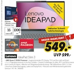 IdeaPad Slim 3 von Lenovo für 549,00 € bei MEDIMAX im Angebot IdeaPad Slim 3 von Lenovo im aktuellen MEDIMAX Prospekt