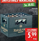 Bier Angebote von Ratskrone bei Marktkauf Mittweida für 5,99 €