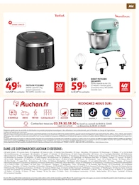 Offre Moulinex dans le catalogue Auchan Supermarché du moment à la page 7