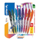 8 rollers Frixion ball + 1 carnet emploi du temps - PILOT en promo à 14,90 € chez Carrefour 8 rollers Frixion ball + 1 carnet emploi du temps - PILOT dans le catalogue Carrefour