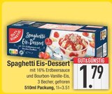 Aktuelle Eis Angebote bei EDEKA in Ingolstadt Aktuelles Spaghetti Eis-Dessert Angebot bei EDEKA in Ingolstadt ab 1,79 €