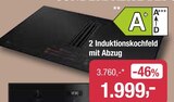 Induktionskochfeld mit Abzug im Angebot bei Opti-Wohnwelt in Neubrandenburg Induktionskochfeld mit Abzug Angebote von AEG bei Opti-Wohnwelt Neubrandenburg für 1.999,00 €
