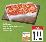 Aktuelles Hackbraten Angebot bei EDEKA in Chemnitz ab 1,11 €