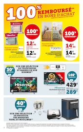 Télévision Angebote im Prospekt "LES PRIX BAS Spécial Italie" von Hyper U auf Seite 2