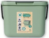 Poubelle compost 6l en promo chez Hyper U Périgueux à 5,49 €