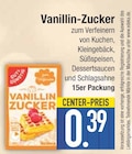Vanillin-Zucker im EDEKA Prospekt Vanillin-Zucker von Gut & Günstig im aktuellen EDEKA Prospekt für 0,39 €