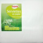Serviettes en papier 2 plis - CORA dans le catalogue Cora