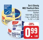 MSC Thunfisch Filets bei EDEKA im Annaberg-Buchholz Prospekt für 0,99 €