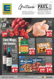 EDEKA Discounter Prospekt der aktuellen Woche mit 26 Seiten, gültig von 17.08.2026 bis 22.08.2026, in Kaarst und Umgebung Aktueller EDEKA Discounter Prospekt in Kaarst und Umgebung, "Aktuelle Angebote" mit 26 Seiten, 17.08.2026 - 22.08.2026