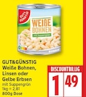 Weiße Bohnen von Gut&Günstig im aktuellen EDEKA Prospekt