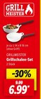 Grillschalen-Set im Angebot bei Lidl in Dormagen Grillschalen-Set Angebote von Grillmeister bei Lidl Dormagen für 6,99 €