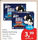 Katzennahrung von Felix für 3,99 € bei budni im Angebot Katzennahrung von Felix im aktuellen budni Prospekt
