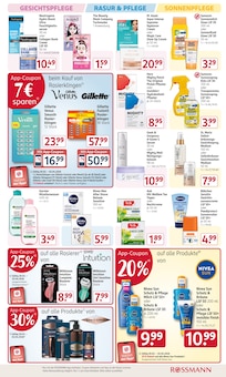 Wasser im Rossmann Prospekt "Mein Drogeriemarkt" mit 29 Seiten (Cottbus)