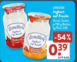 ALDI SÜD Lieser - Joghurt auf Frucht Angebot im Prospekt Joghurt auf Frucht bei ALDI SÜD im Lieser Prospekt für 0,39 €