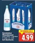 Mineralwasser von Gerolsteiner im aktuellen E center Prospekt