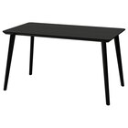 Tisch schwarz/Eschenfurnier von LISABO im aktuellen IKEA Prospekt für 149,00 €