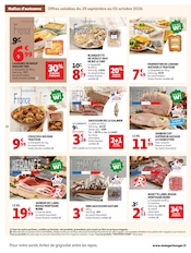 Promos Saucisse dans le catalogue "LES HALLES d'automne" de Auchan Hypermarché Saucisse en promo dans le catalogue Auchan Hypermarché à la page 10