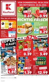 Aktueller Kaufland Prospekt mit Bier, "Hier bin ich richtig", Seite 1