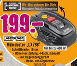 Mähroboter "LX796" Angebote von LANDXCAPE bei Hornbach Ingolstadt für 199,00 €