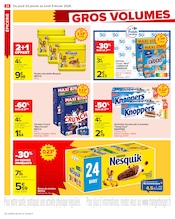 Chocolat Angebote im Prospekt "GROS VOLUMES = PETITS PRIX" von Carrefour auf Seite 26