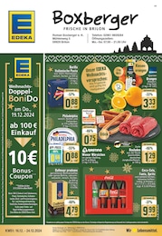 EDEKA Prospekt für Brilon: "Aktuelle Angebote", 28 Seiten, 16.12.2024 - 24.12.2024