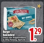 Knäckebrot Angebote von Burger bei EDEKA Augsburg für 1,29 €