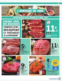 Offre Viande De Bœuf dans le catalogue E.Leclerc du moment à la page 17