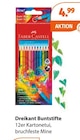 Dreikant Buntstifte von Faber-Castell im aktuellen Müller Prospekt für 4,99 €