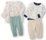 Ensemble 2 pièces bébé fille - Petit Béguin dans le catalogue Hyper U