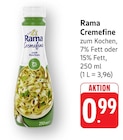 Cremfine zum Kochen 7% Fett Angebote von Rama bei EDEKA Heidelberg für 0,99 €