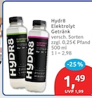 Elektrolyt Getränk von Hydr8 für 1,49 € bei budni im Angebot Elektrolyt Getränk von Hydr8 im aktuellen budni Prospekt