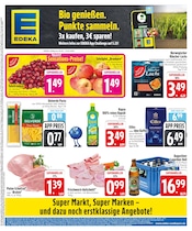 Aktueller EDEKA Prospekt mit Fleisch, "Wir lieben Lebensmittel.", Seite 1