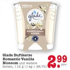 Aktuelles Duftkerze Romantic Vanilla Blossom Angebot bei E center in Karlsruhe ab 2,99 €