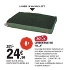 Coussin ouatine "Billy" - ZOLUX en promo à 24,90 € chez E.Leclerc Coussin ouatine "Billy" - ZOLUX dans le catalogue E.Leclerc