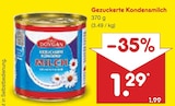 Aktuelle Milch Angebote bei Netto Marken-Discount in Mönchengladbach Aktuelles Gezuckerte Kondensmilch Angebot bei Netto Marken-Discount in Mönchengladbach ab 1,29 €